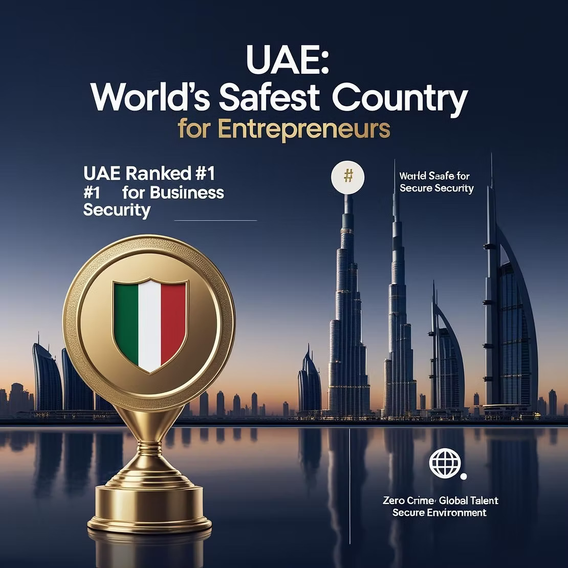 Why UAE is the World’s Safest Place to Live and Do Business?