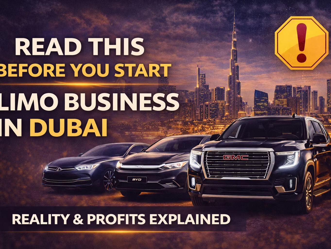 Dubai Limousine Business: The Reality No One Tells You